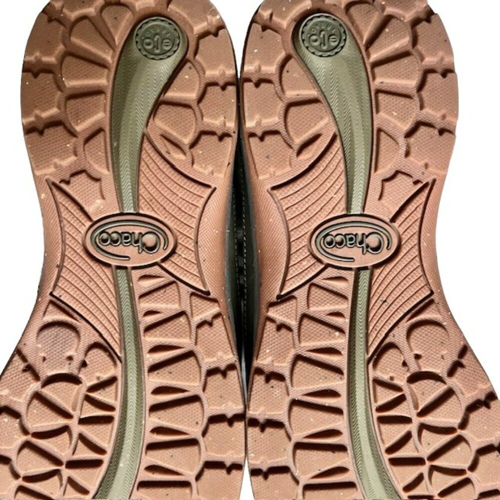 Chaco Kanarra Hiking Walking Shoes - Olive/Gray - 8.5 - Picture 10 of 12